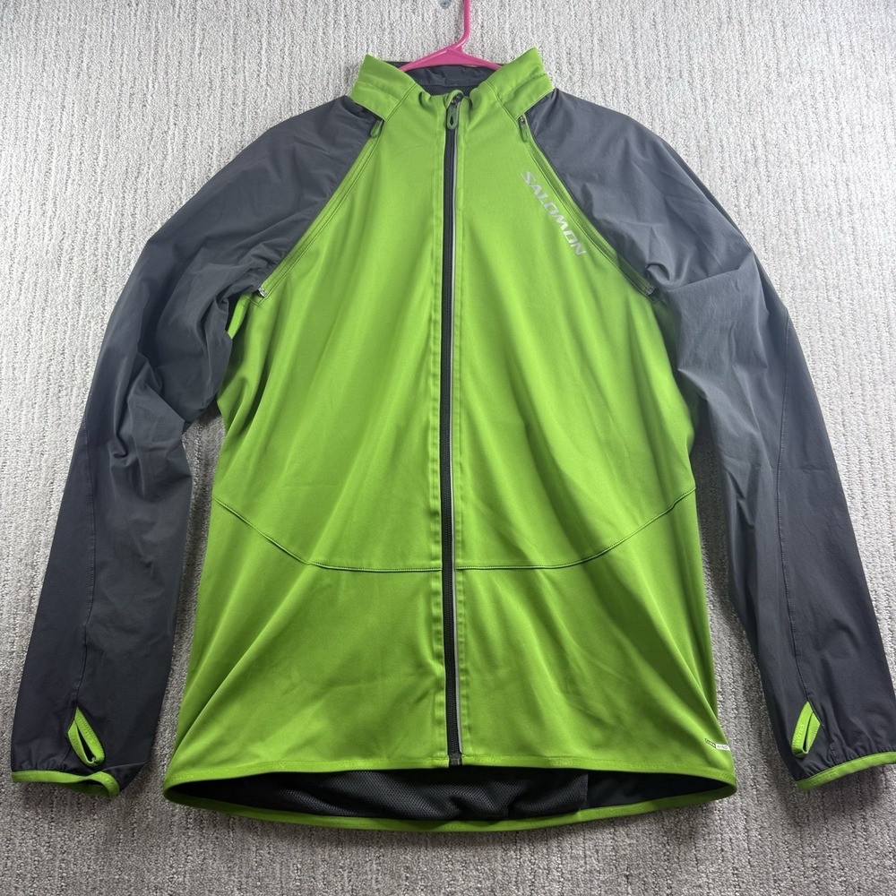 Salomon Cycling Jacket Men's Size XL Green